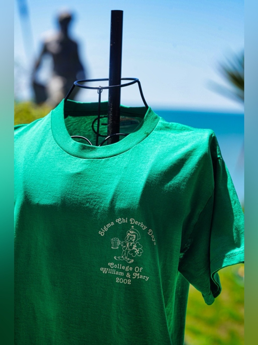 Vintage 2002 Sigma Chi Derby Days T-Shirt – William & Mary, Green, Small